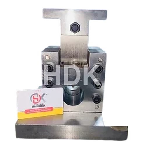 Round Pipe Cutting Die - Color: Silver