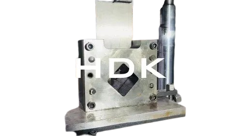 2 Inch Square Pipe Cutting Die - Color: Silver