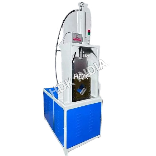 Fully Automatic Ms Pipe Cutting Machine - Color: Blue