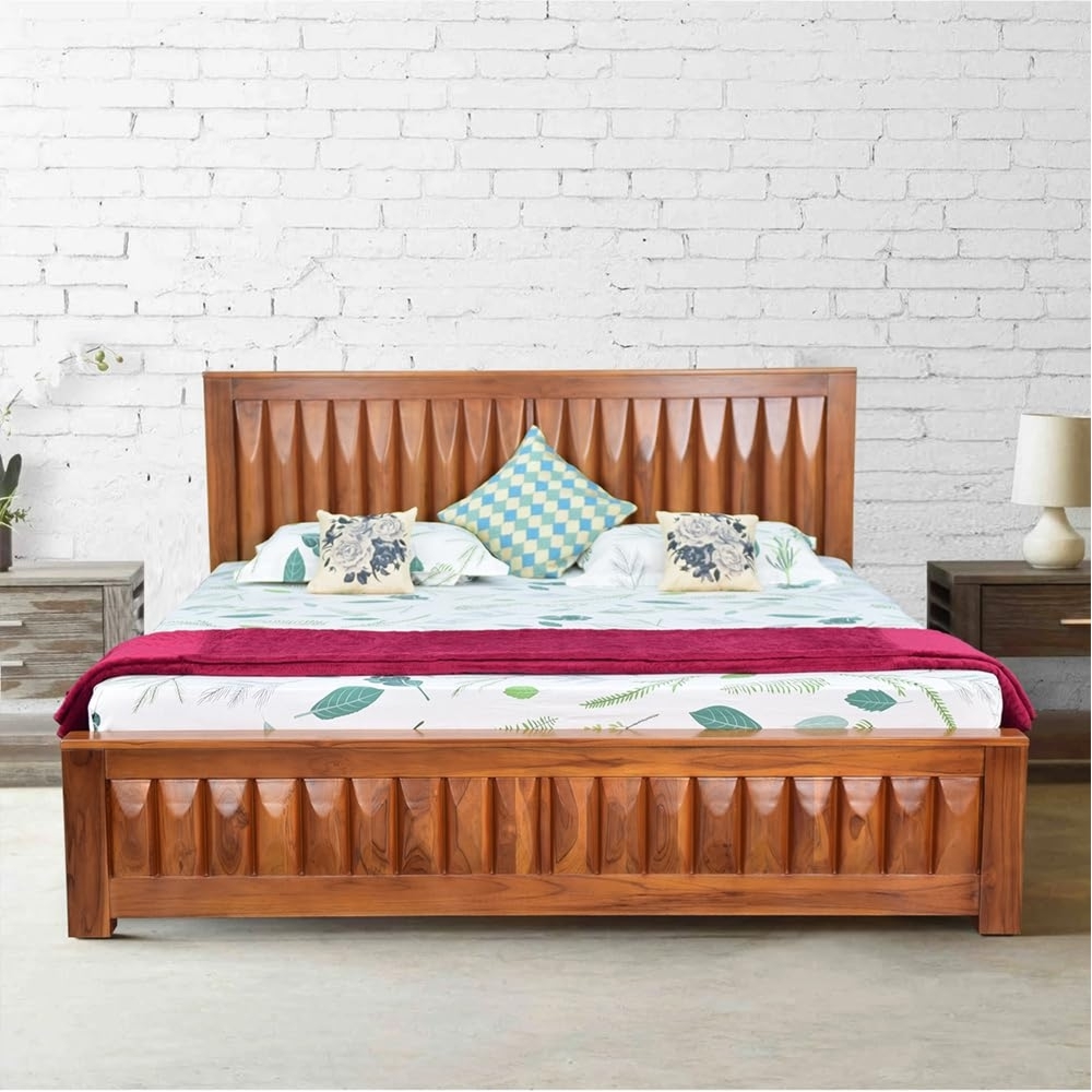 Royaloak Charger Wooden King Bed - Bd1906-6 - Assembly: Carpenter Assembly