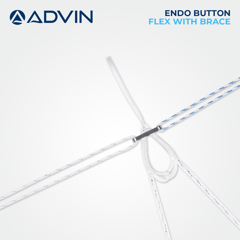 Endo Button Flex With Brace - Titanium Alloy, Non-traditional Graft Connector, Enhanced Fixation Strength, Stress Reduction And Minimal Invasion