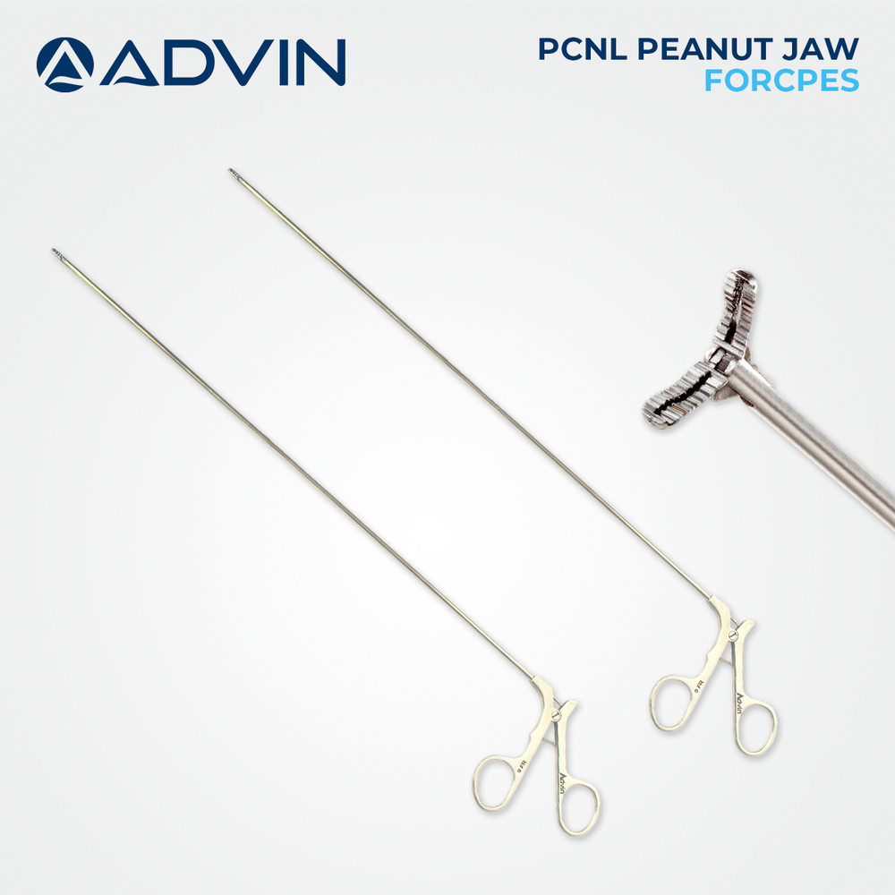 Urology Pcnl Forceps Advin - Medical-grade Stainless Steel, Ergonomic Design With Strong Grip | Precision Handling, Smooth Edges, Autoclavable