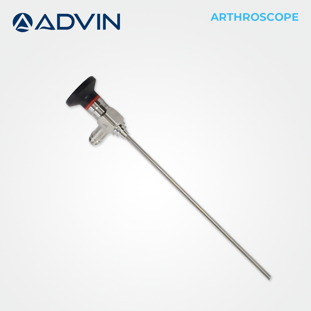 Arthroscope - 4mm | High Definition Hysteroscope, Fiber-light-guide, Anti-reflective Optical System, Autoclavable, Uniform Brightness
