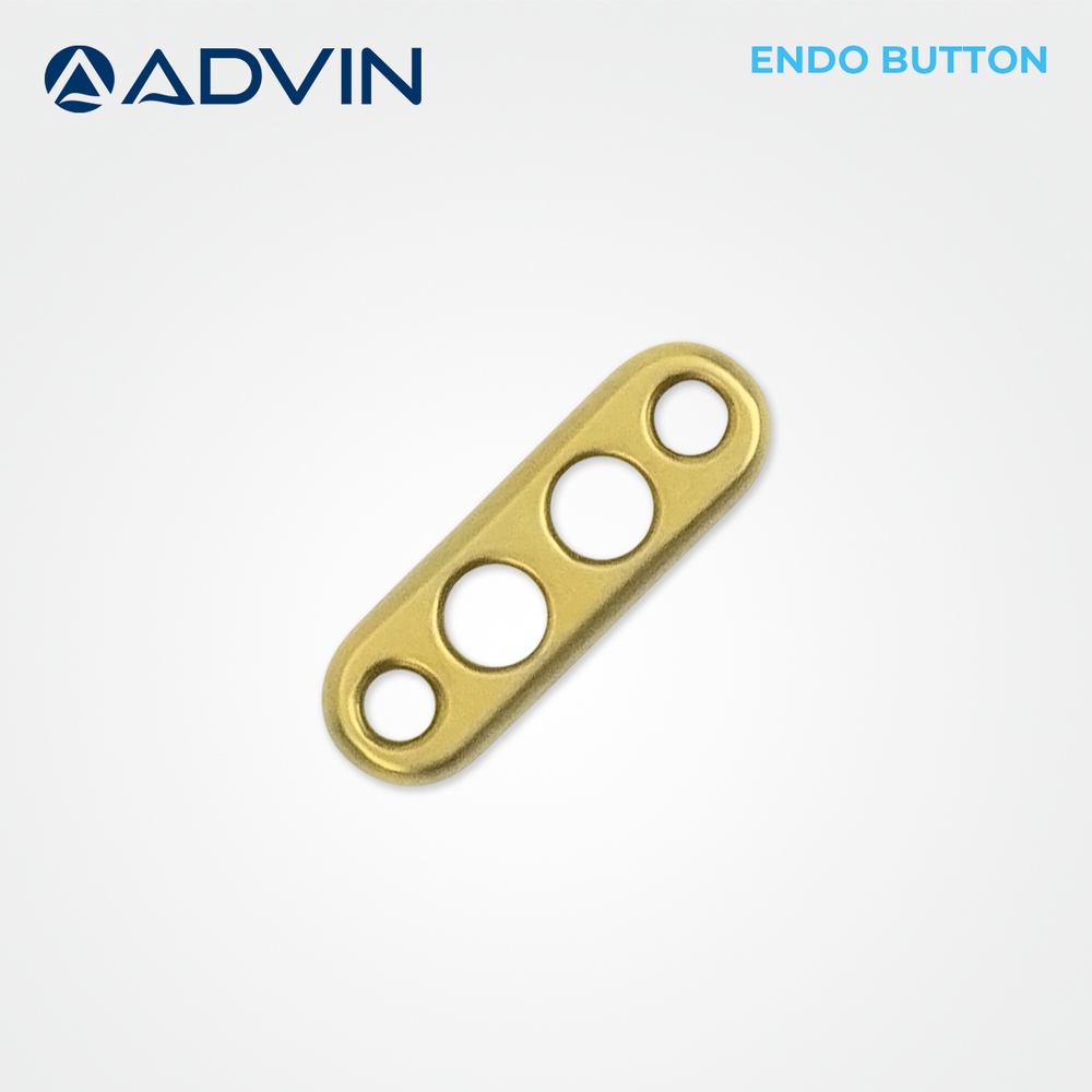 Endo Button - Non-traditional Graft Fixation For Acl Reconstruction | Advanced Strength, Minimally Invasive Technique, Eto Sterile