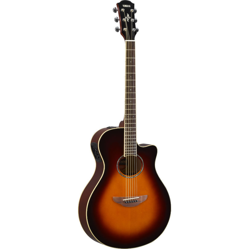Yamaha Apx600 Old Violin Sunburst Acoustic Guitar - Application: Concert