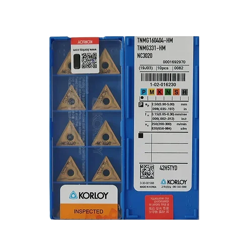 Industrial Korloy Carbide Inserts