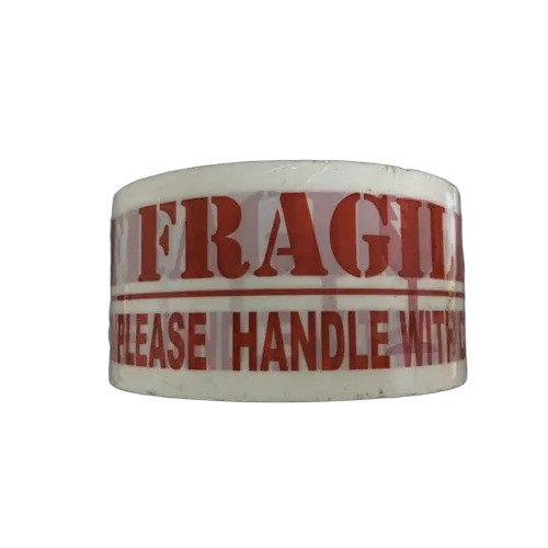Handle With Care Tape - Color: White