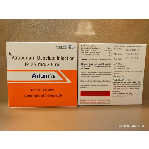 Atracurium Besylate Injection - Physical Form: Liquid