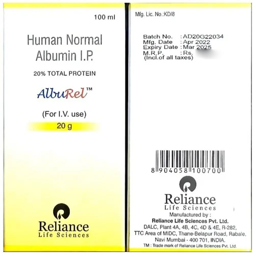 Human Normal Albumin Injection - Physical Form: Liquid