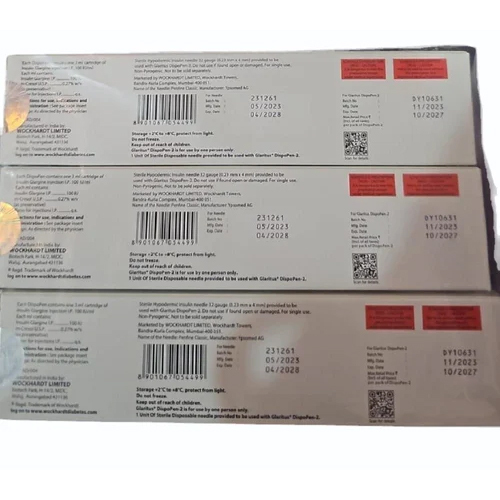 Insulin Glargine Injection - Physical Form: Liquid