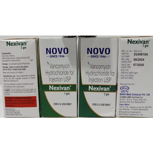 Vancomycin Hydrochloride For Injection Usp - Physical Form: Liquid