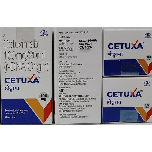 100Mg Cetuximab Injection - Physical Form: Liquid