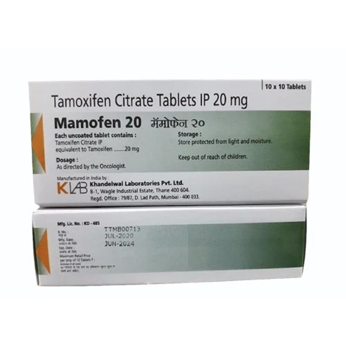 20mg Tamoxifen Citrate Tablets