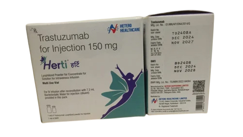 150Mg Trastuzumab Injection - Origin: India