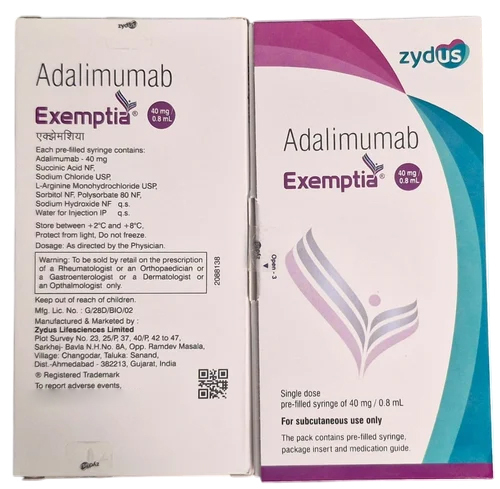 Adalimumab Injection - Age Group: Adult