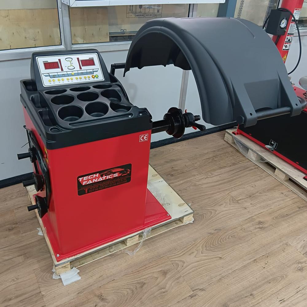 Digital Wheel Balancer - Motor Power: 0.25kw Kilowatt (Kw)