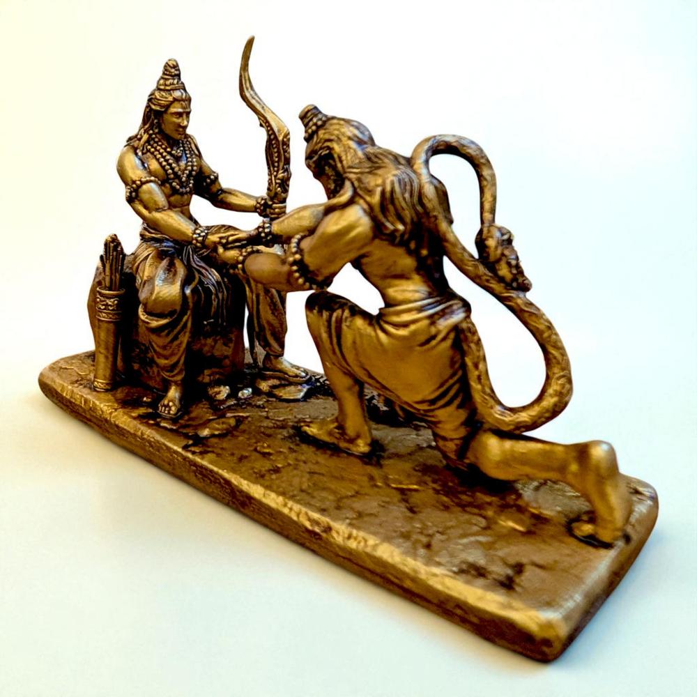 Hanuman Ji & Shri Ram Promise - Features: Good Quality