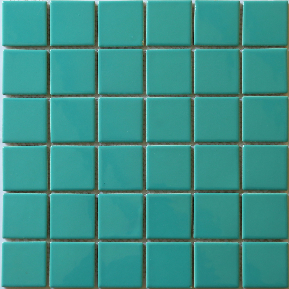 Porcelain Mosaic Tiles Pt-48-406 - Color: Greens