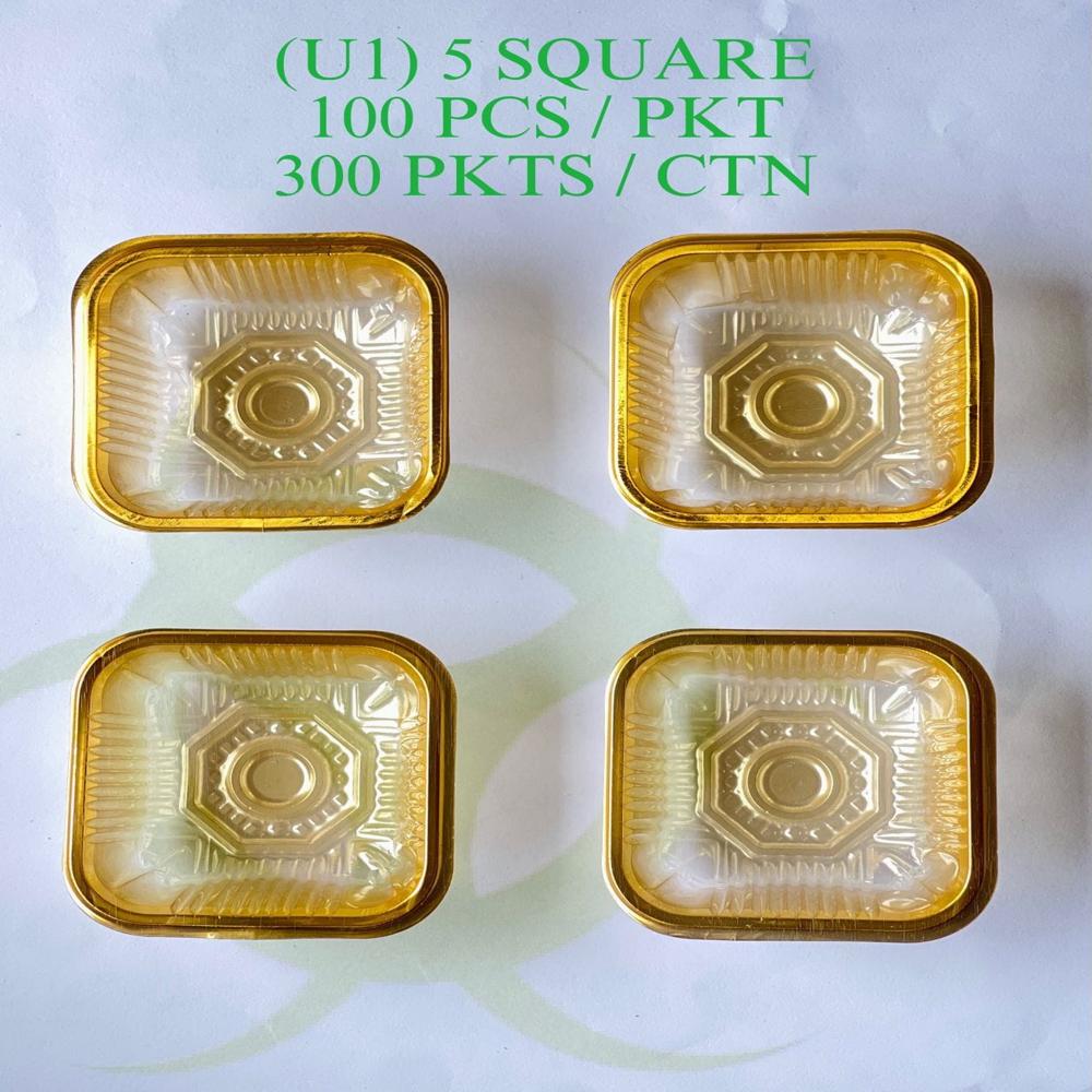 Plastic Golden Bowls