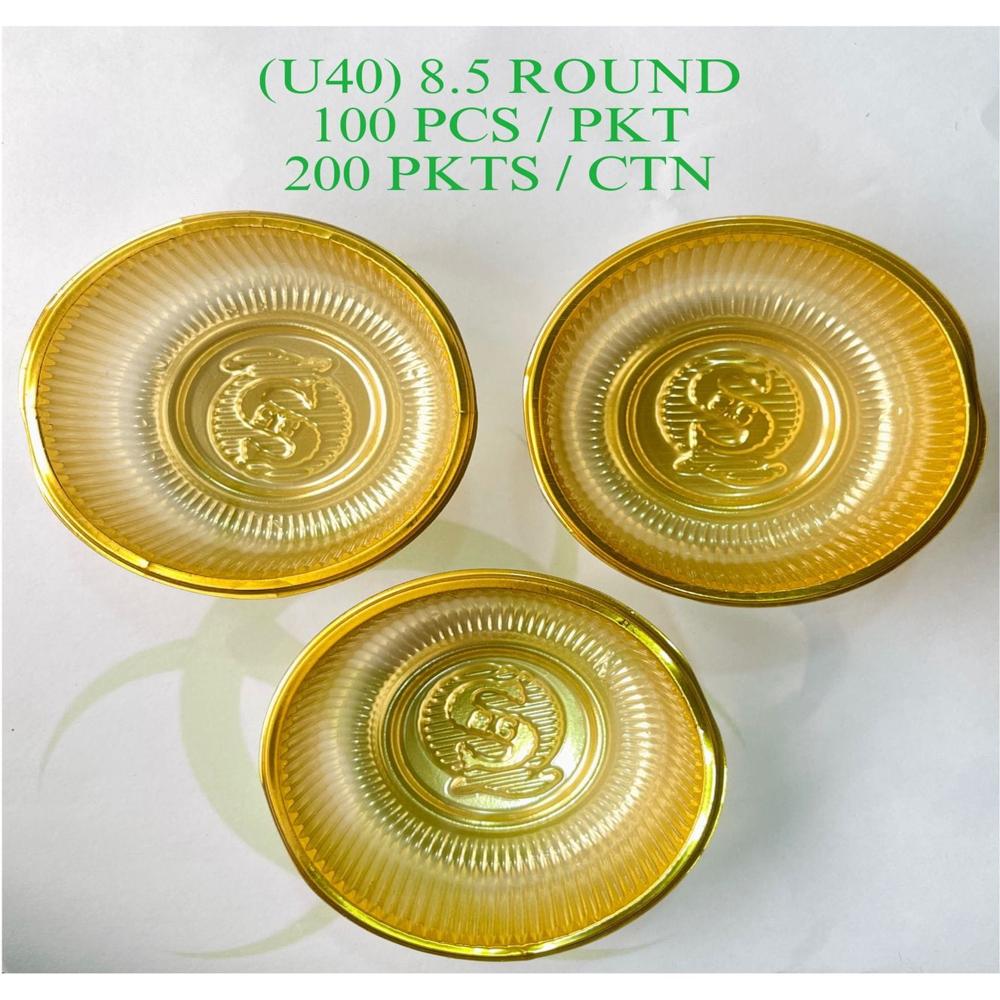 Plastic Golden Bowls