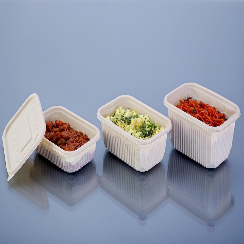 Cornstarch Containers - Application: Food Packaging