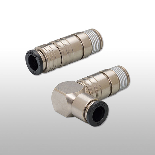 Die Temperature Control Fitting - Color: Sliver