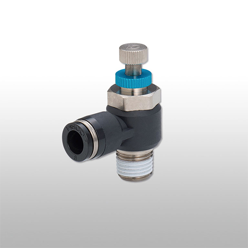 Speed Controller Large-Flow Type - Color: Black