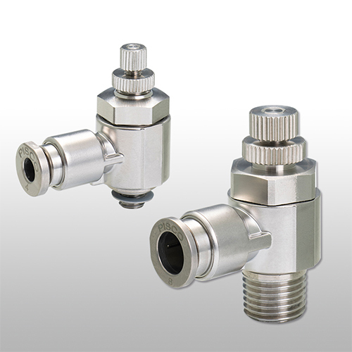 Speed Control Valve Sus316 Stainless Steel - Color: Sliver