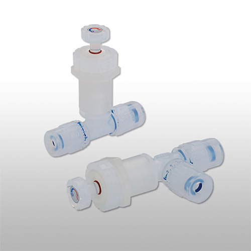 Fluororesin Needle Valve - Color: White