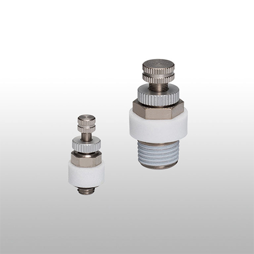 Throttle (Needle) Valve Et - Color: White