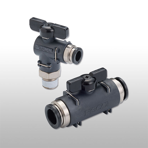 Ball Valve (20 & 60 Series) - Color: Black