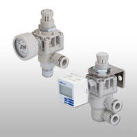 Vacuum Regulator Push-lock Type - Color: White