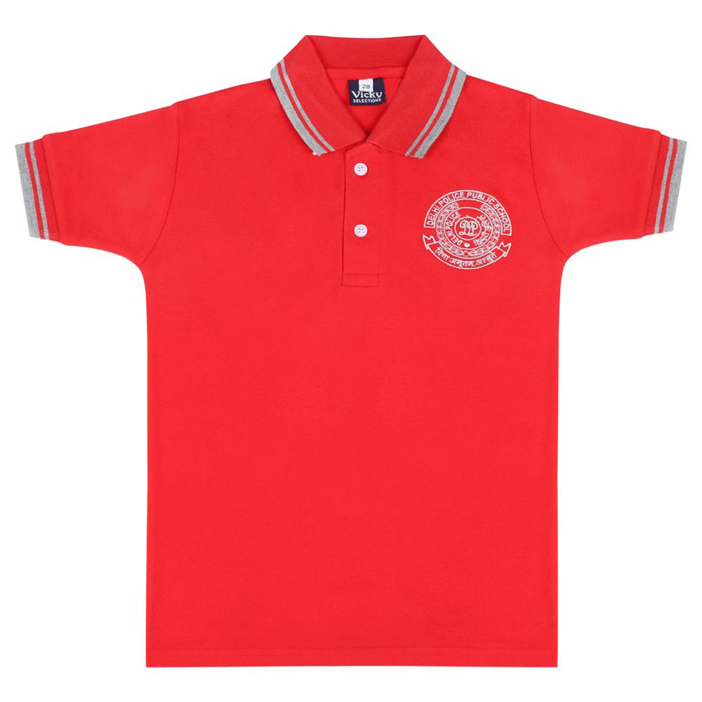 Half Sleeve Red T-shirt