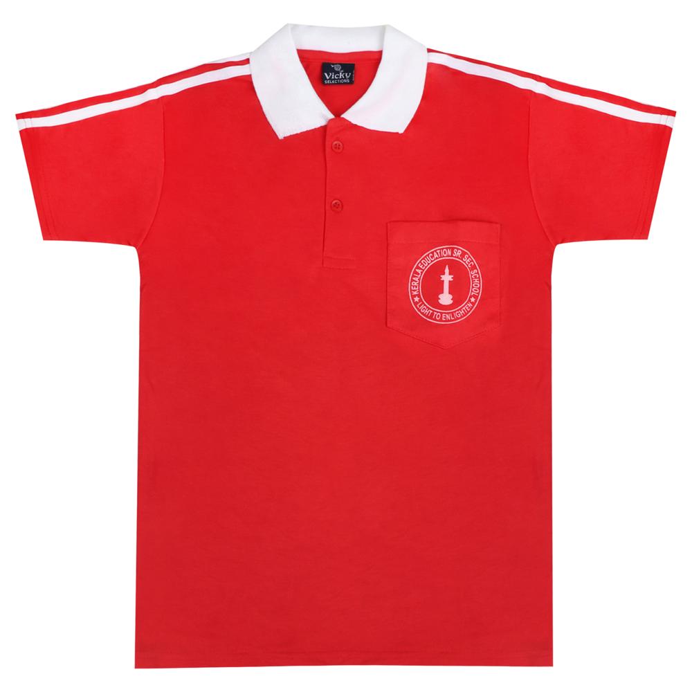 Half Sleeve Red T-shirt