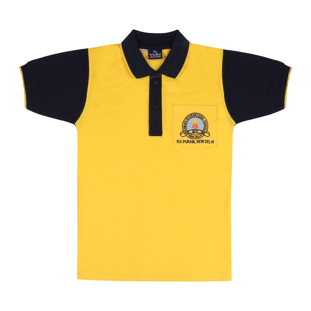 Half Sleeve Yellow T-shirt