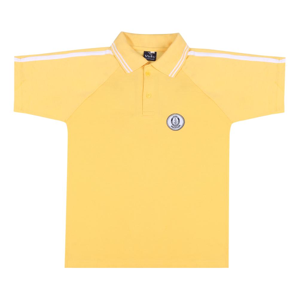 Half Sleeve Yellow T-shirt