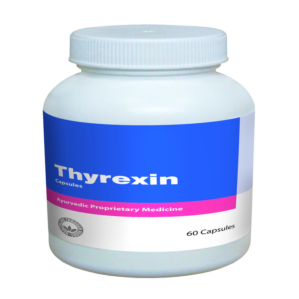 Herbal Thyroid Capsules - Age Group: For Adults