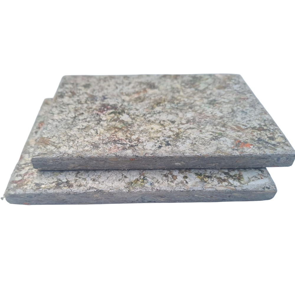 12mm Recycled Plastic Sheet - Color: Grey