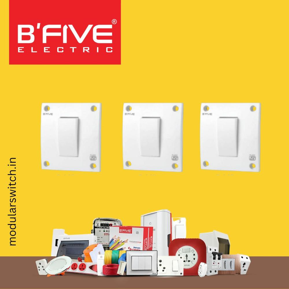 Modular Switch | Premium 16 Amp. 1 Way Switch - Automation Grade: No