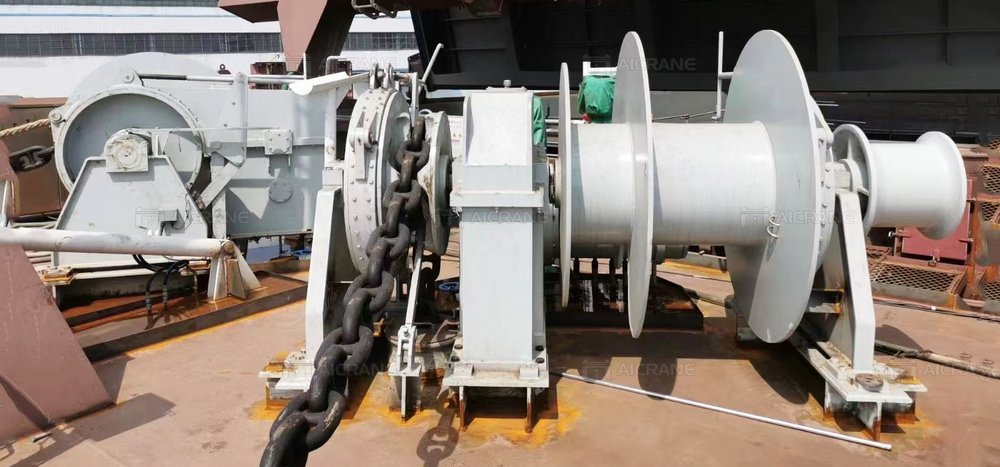 Industrial Electric Mooring Winch