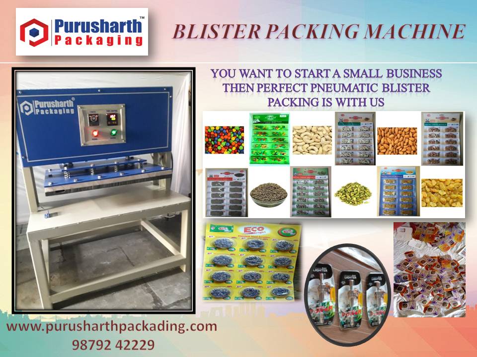 Scrubber Blister Packaging Machine