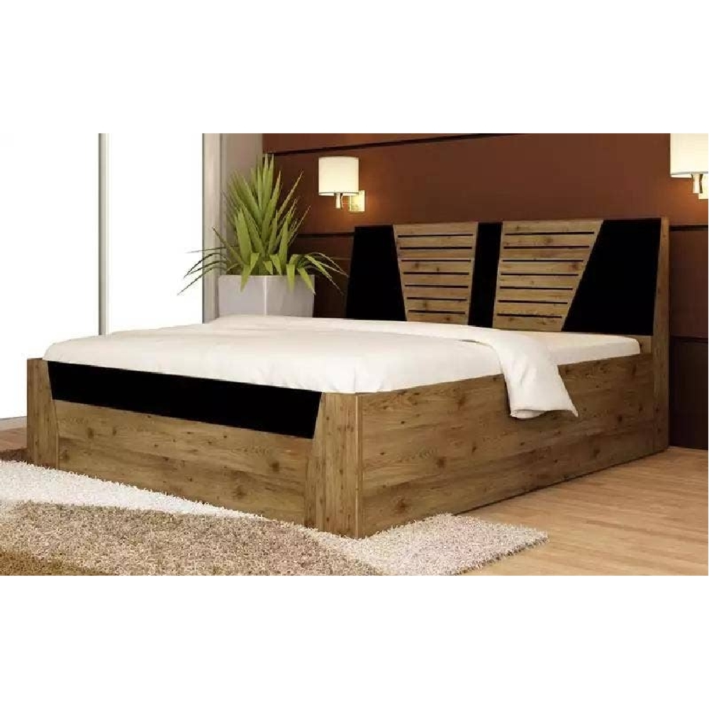 Royaloak Melaka Malaysian Queen Size Bed With Hydraulic Storage In Melamine Finish - Bd2019100-5 - Assembly: Carpenter Assembly