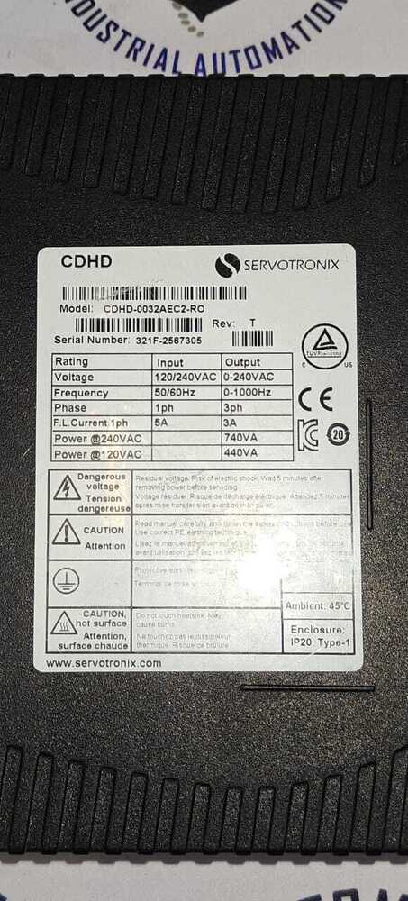 SERVOTRONIX CDHD-0032AEC2-RO