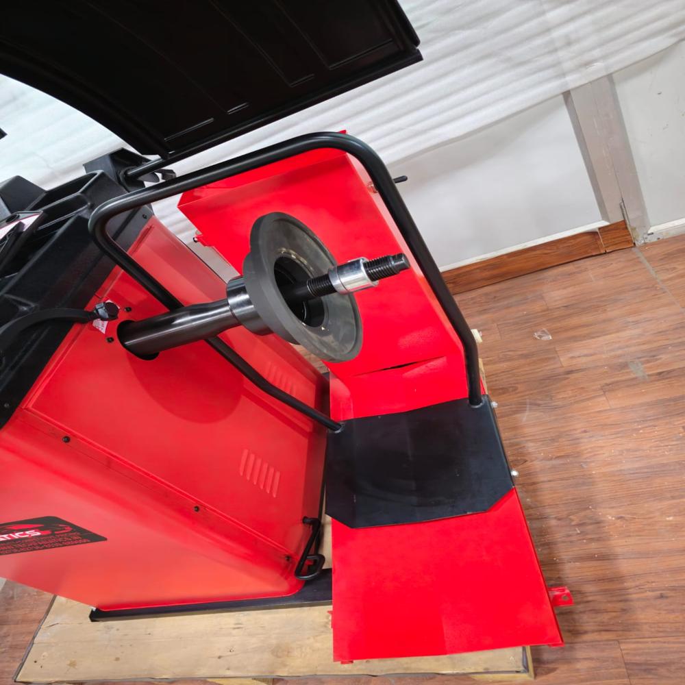 Videographic Wheel Balancer - Electric Powered, Standard Size | 1-year Warranty, User-friendly Design, Advanced Videographic Technology