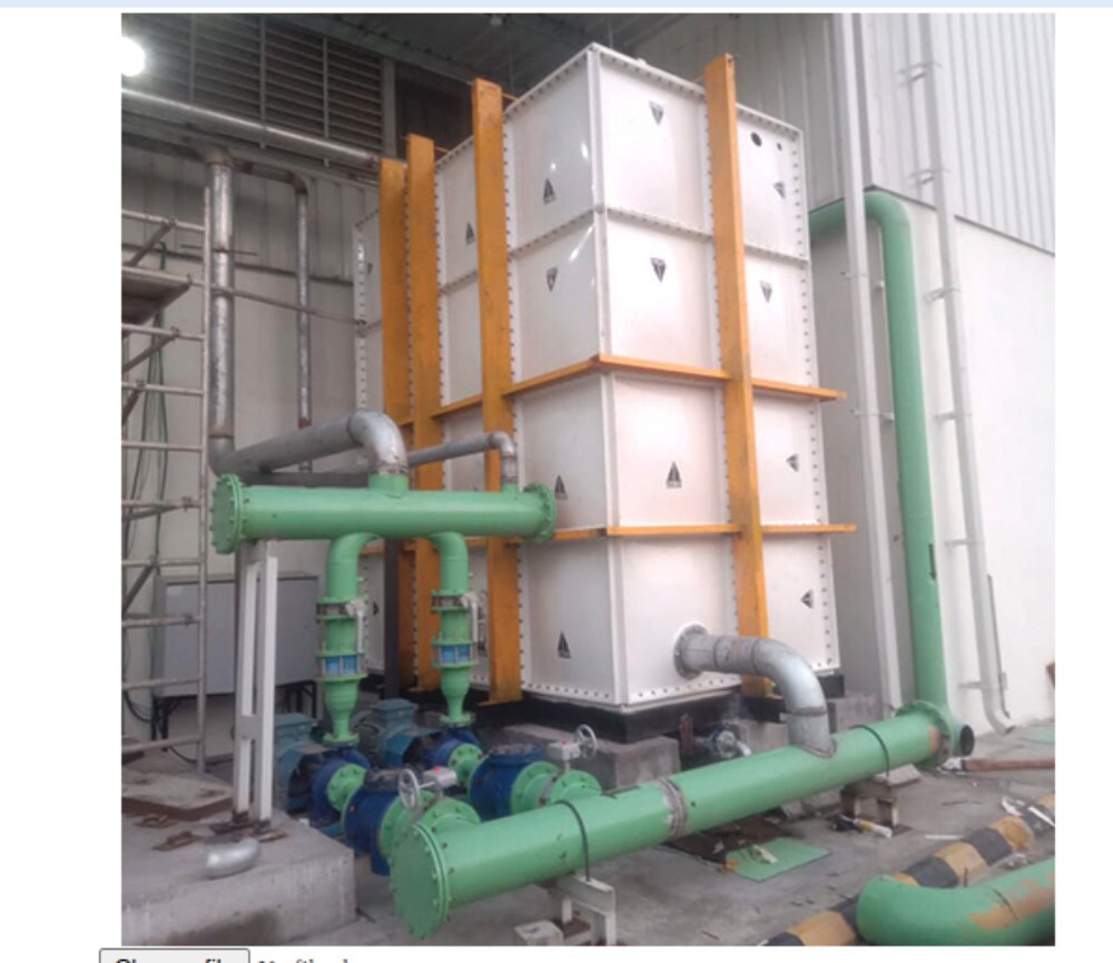 Fire Grp Storage Tank - Color: White
