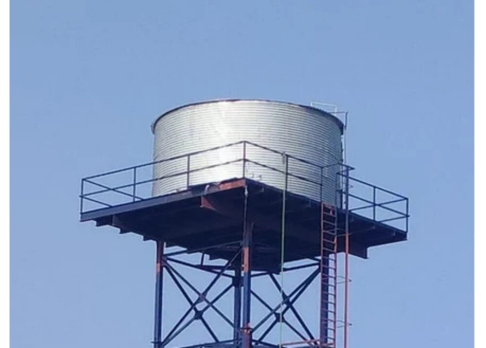 Amitex Zinc Aluminum Over Head Staging Tank