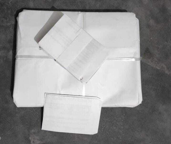 White Medical Envelope - Application: Hospital