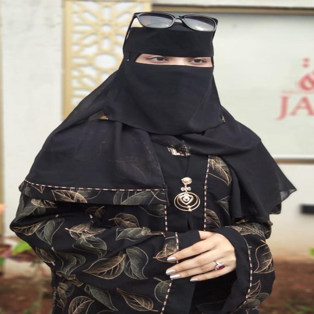 Abaya Printed & Stoned Burqa For Women Elegant Modest Wear Burkha Stylish Dubai Abaya