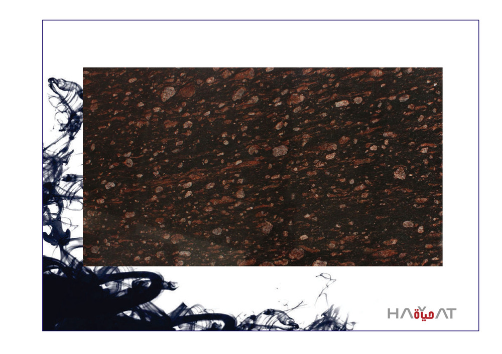 Eleven Brown Granite Slab - Application: Flooring / Commercial