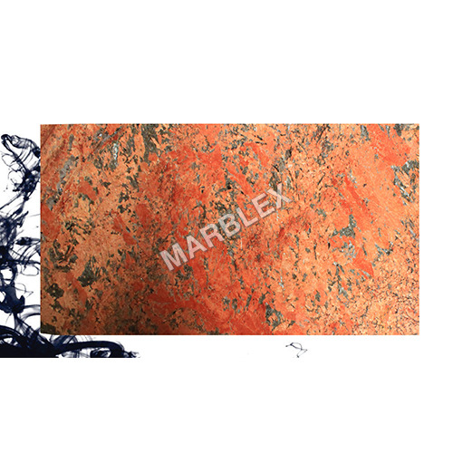 Alaska Red Granite Slab - Application: Flooring / Commercial